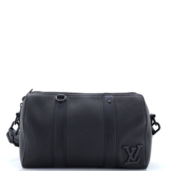 Louis Vuitton City Keepall Bag Limited Edition Aerogram Leather