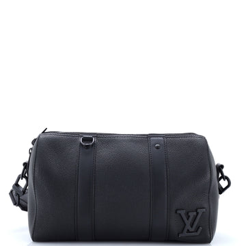 Louis Vuitton City Keepall Bag Limited Edition Aerogram Leather