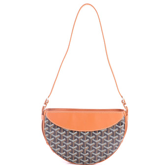Goyard Hirondelle Shoulder Bag Coated Canvas and Leather