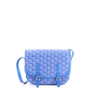 Goyard Belvedere Messenger Bag Coated Canvas with Leather PM