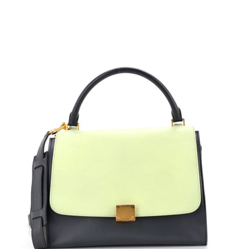 Celine Tricolor Trapeze Bag Leather Large