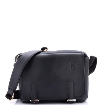 Loewe Military Messenger Bag Leather XS