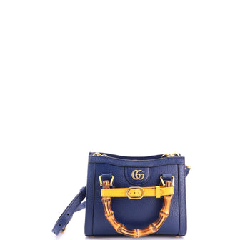 Gucci Diana NM Bamboo Handle Tote Leather Mini