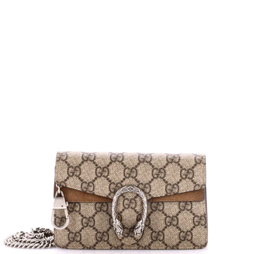 Gucci Dionysus Bag GG Coated Canvas Super Mini