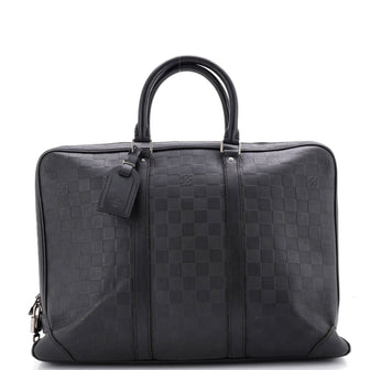 Louis Vuitton Porte-Documents Jour Bag Damier Infini Leather