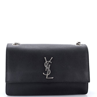 Saint Laurent Sunset Shoulder Bag Leather Medium