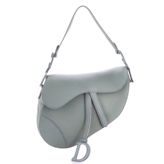 Christian Dior Ultra Matte Saddle Handbag Leather Medium