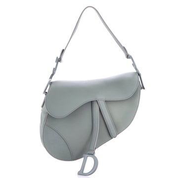 Christian Dior Ultra Matte Saddle Handbag Leather Medium
