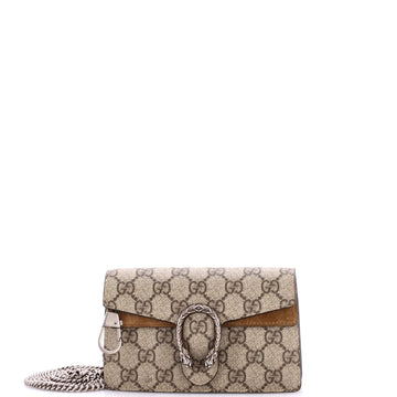 Gucci Dionysus Bag GG Coated Canvas Super Mini
