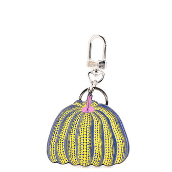 Louis Vuitton Pumpkin Bag Charm and Key Holder Yayoi Kusama Pumpkins Leather