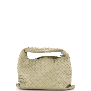 Bottega Veneta Hop Hobo Intrecciato Leather Small