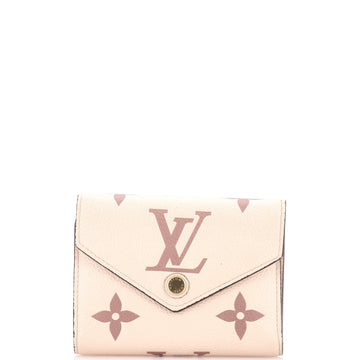 Louis Vuitton Victorine Wallet Bicolor Monogram Empreinte Giant