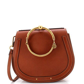 Chloe Nile Crossbody Bag Leather Medium