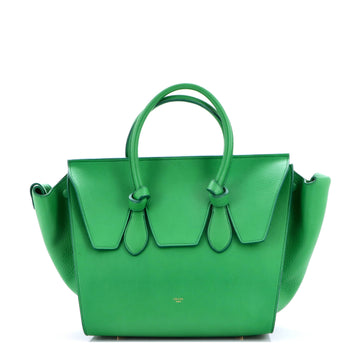Celine Tie Knot Tote Grainy Leather Small