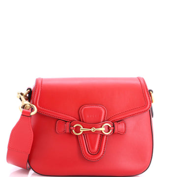 Gucci Lady Web Shoulder Bag Leather Medium