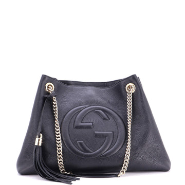 Gucci Soho Chain Strap Shoulder Bag Leather Medium