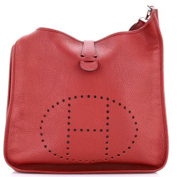 Hermes Evelyne Bag Gen III Buffalo Skipper TGM