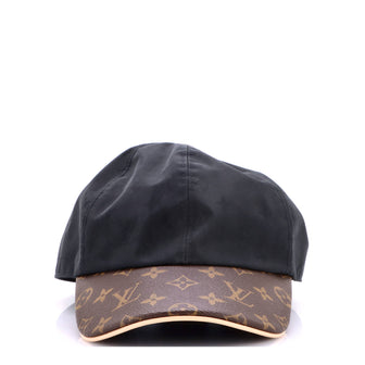 Louis Vuitton Cap Ou Pas Baseball Cap Monogram Silk and Polyester with Monogram Canvas