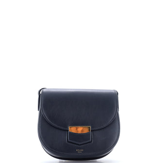 Celine Trotteur Crossbody Bag Grainy Leather Small