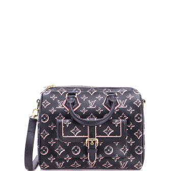 Louis Vuitton Speedy Bandouliere Bag Fall for You Monogram Canvas 25
