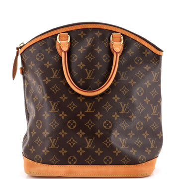 Louis Vuitton Lockit Handbag Monogram Canvas Vertical