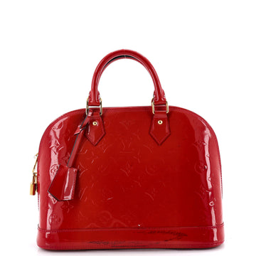 Louis Vuitton Alma Handbag Monogram Vernis PM