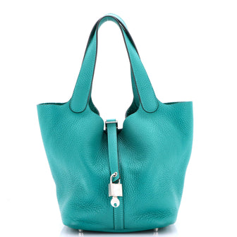 Hermes Picotin Lock Bag Clemence MM