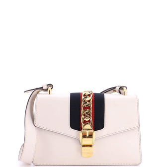 Gucci Sylvie Shoulder Bag Leather Small