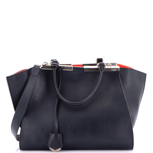 Fendi Petite 3Jours Bag Leather Black 4368021