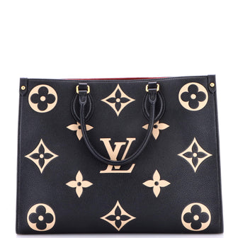 Louis Vuitton OnTheGo Tote Bicolor Monogram Empreinte Giant MM