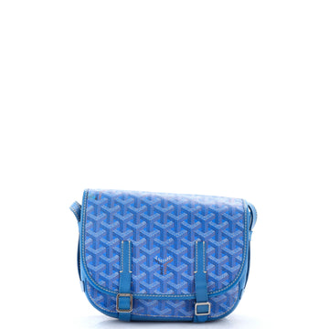Goyard Belvedere Messenger Bag Coated Canvas with Leather PM