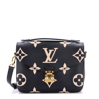 Louis Vuitton Pochette Metis Bicolor Monogram Empreinte Giant