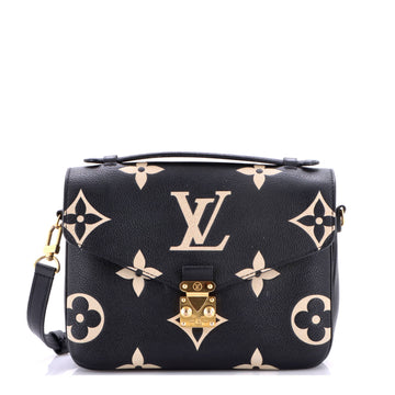 Louis Vuitton Pochette Metis Bicolor Monogram Empreinte Giant