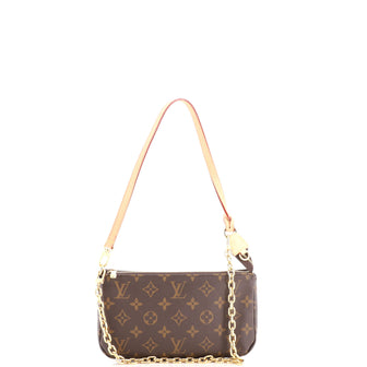 Louis Vuitton Chain Pochette Accessoires NM Monogram Canvas