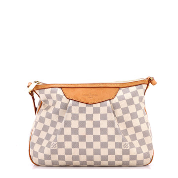 Louis Vuitton Siracusa Handbag Damier PM