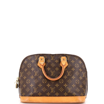Louis Vuitton Alma Handbag Monogram Canvas PM