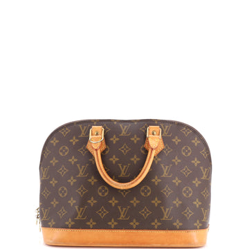 Louis Vuitton Alma Handbag Monogram Canvas PM