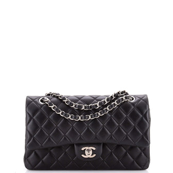 Chanel Classic Double Flap Bag Quilted Lambskin Medium