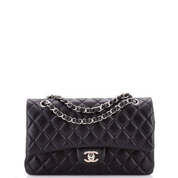 Chanel Classic Double Flap Bag Quilted Lambskin Medium
