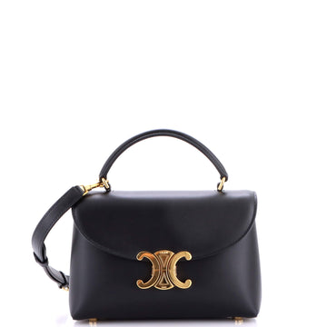 Celine Nino Top Handle Bag Leather Teen