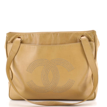 Chanel Vintage Timeless Tote Studded Lambskin Medium