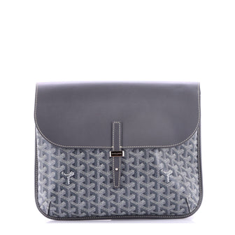 Goyard Coursier Messenger Bag Coated Canvas and Leather