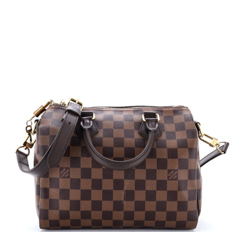 Louis Vuitton Speedy Bandouliere Bag Damier 25