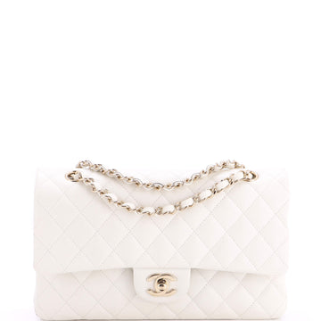 Chanel Classic Double Flap Bag Quilted Caviar Medium