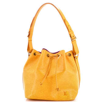 Louis Vuitton Petit Noe Handbag Epi Leather