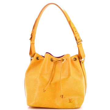 Louis Vuitton Petit Noe Handbag Epi Leather