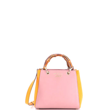 Gucci Bamboo Shopper Tote Leather Mini