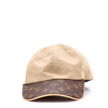 Louis Vuitton Cap Ou Pas Baseball Cap Monogram Silk and Polyester with Monogram Canvas