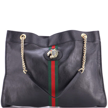 Gucci Rajah Chain Tote Leather Large