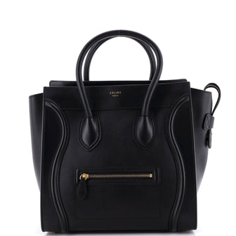 Celine Luggage Bag Smooth Leather Mini